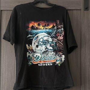 NFL Miami Dolphins Vintage 2001 T-shirt no size tag but appears xl-xxl